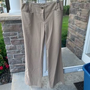 The limited light brown/tan striped business pants